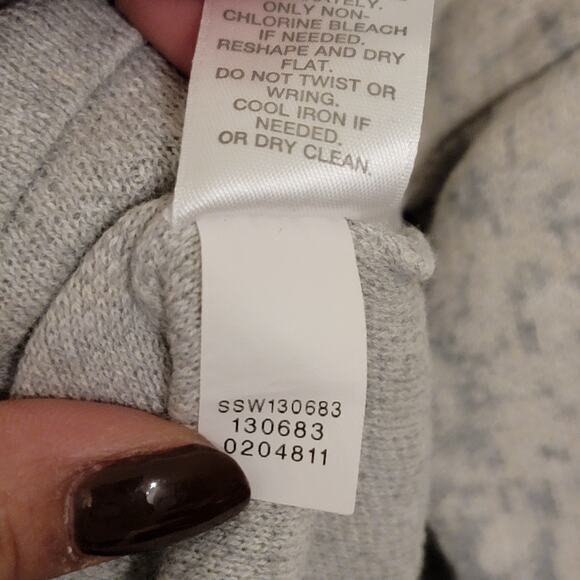 Pure Jill J. Jill Soft V-neck Oversized Ballet‎ Sleeve Tunic Top Longsleeve XL T - Picture 10 of 13